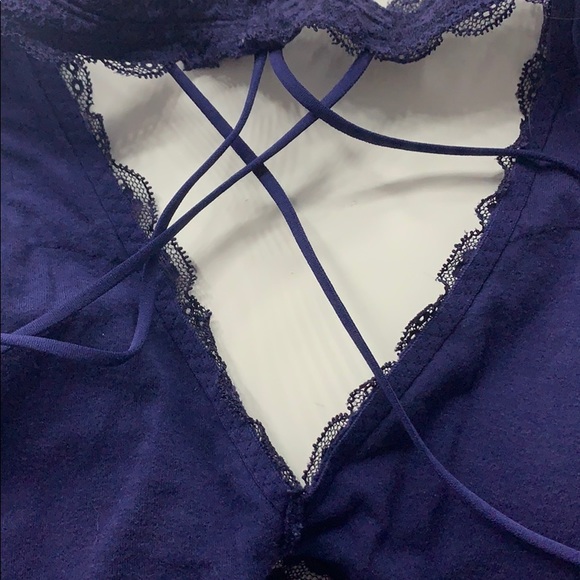 navy blue bralette - Picture 2 of 2